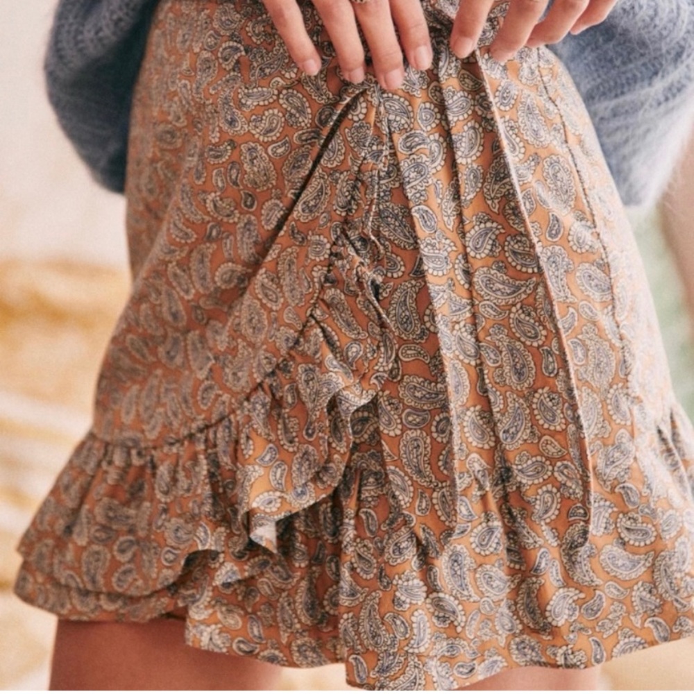 Sezane skirt 100% cotton